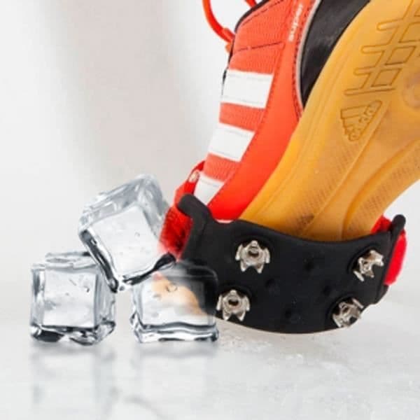 Skridsäkra crampons - Universella - Justerbart Velcro - 12,7 x 1,1 x 5,2 cm - Vandring - Unisex