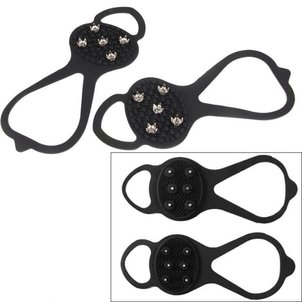 Anti-slip stegjärn - Elisona - 1 par - One Size - För skor 37 till 43 - Vintersport