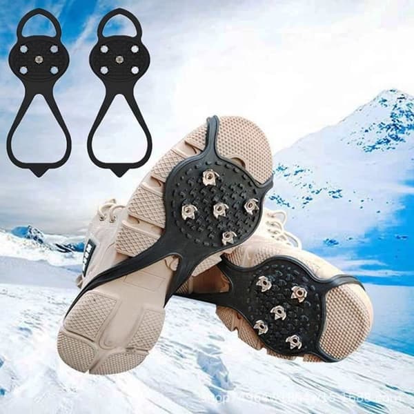 Ispikskor - Ej specificerat - Halkfria - 5 tänder i stål - För vandringsskor - Unisex