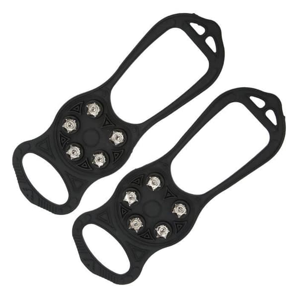 Dilwe Shoes Snow Grip 1 par 5 tänder issnögrepp Bärbara halkfria skor is stegjärn utomhusklättring