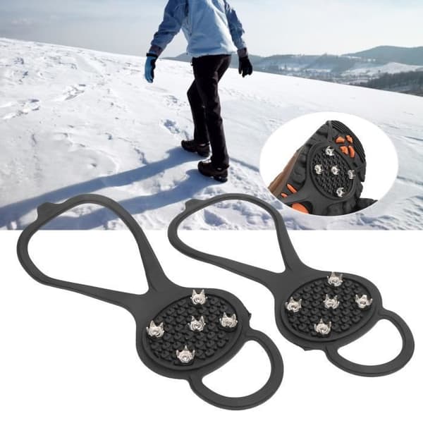 Snöspik - ZERONE - YH004 - 5 tänder - Silikon - Lätt och bärbar