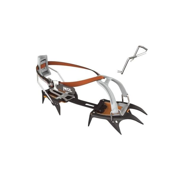 Cramponer - Petzl - Irvis - Leverlock Universel - Grå - Multisport