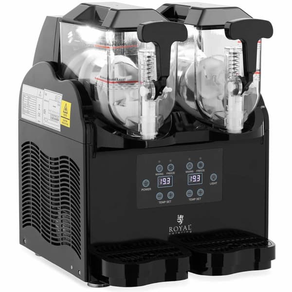Granitor slush sorbet-juomakone tupla 380 W 2 x 3 l