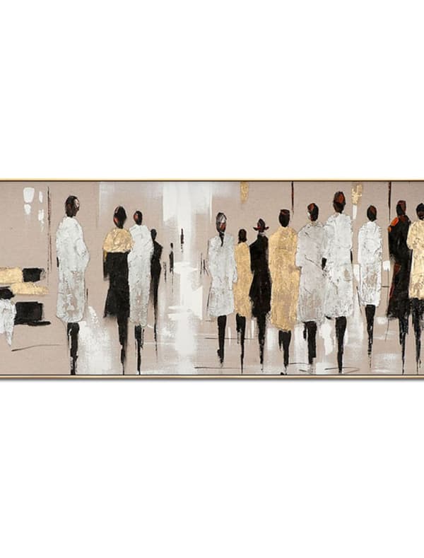 oliemaleri håndlavet håndmalet væg kunst moderne figur abstrakt mode boligindretning indretning rullet lærred ingen ramme unstretched #8660123