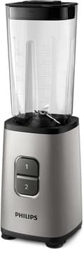 Miniatyrbillede 3 af 11: Philips Mini Blender | HR2604/80 Daily Collection | Tabletop | 350 W | Jar material Plastic/Glass | Jar capacity 0.6+0.6 L | Ice crushing | Pearl meta