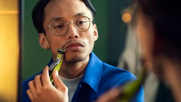 Philips | Face and Body Shaver | QP2834/20 OneBlade 360 | Operating time (max) 60 min | Wet & Dry | Lithium Ion | Black/Green