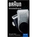 Miniatyrbild 4 av 4: Braun Herrenrasierer MobileShave M-90 Foil shaver Trimmer Blue, Silver