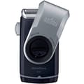 Miniatyrbild 1 av 4: Braun Herrenrasierer MobileShave M-90 Foil shaver Trimmer Blue, Silver