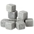 Miniatyrbild 1 av 4: Set med 9 återanvändbara granitwhiskystenar Täljstensiskuber Dryckskylare