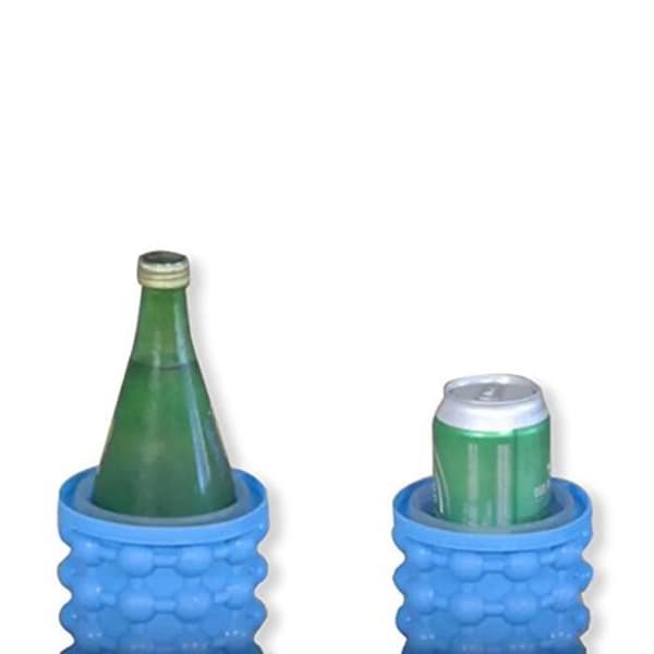 Ny Desigh isbitsbricka isbitsmaskin genie Silikonformar Ice Bucket Ic