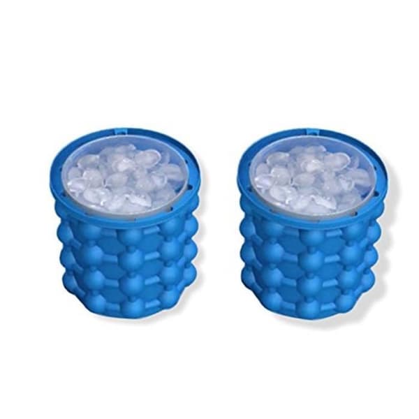 Ny Desigh isbitsbricka isbitsmaskin genie Silikonformar Ice Bucket Ic