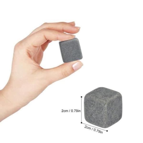 Högkvalitativa Whiskystenar Dryckskylare Ice Stones Set med 9 st, bästa presenten