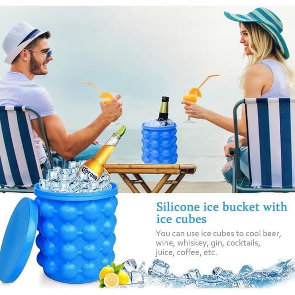 isbitsbricka, ishink, iskubsmaskin, magisk iskub silikonisbit bärbar champagnehink siliishink