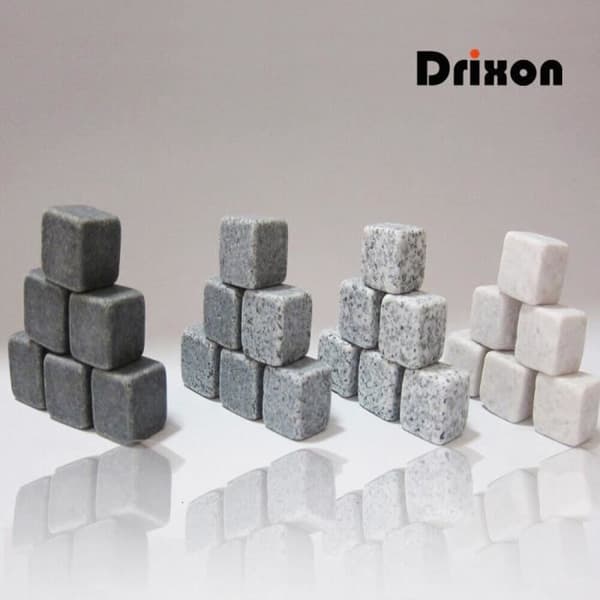 GL23059-Drixon — 100 % naturliga whiskystenkuber. is. kylare. perfekt som bröllopspresent. julbar