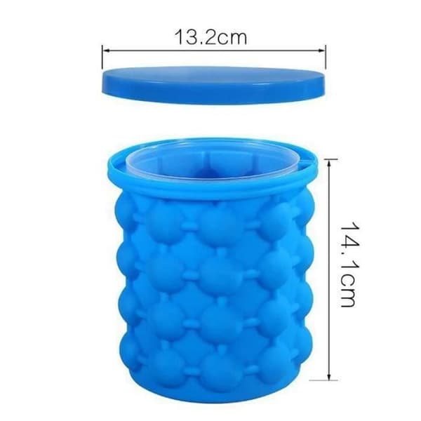 LL02254-Ice Genie Ice Cube Tray iskubsmaskin genie Silikonformar Ishink Ny Desigh Ice Cube Mould
