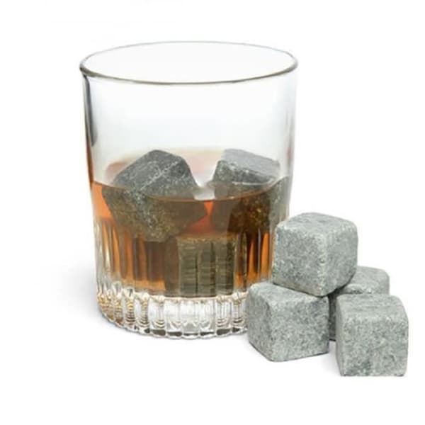 QQ16456-Natural Stapstone Återanvändbar whiskykylare whiskystenar whiskyisbitar Colagne Champag vinöl