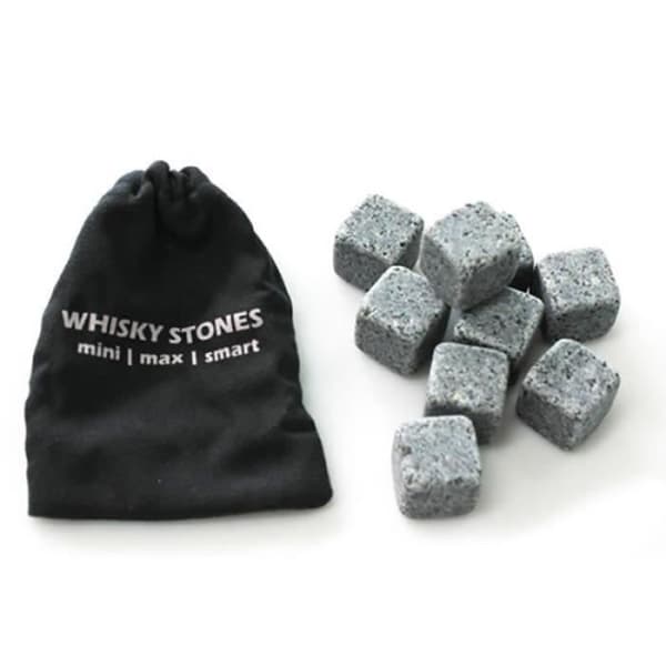 QQ16456-Natural Stapstone Återanvändbar whiskykylare whiskystenar whiskyisbitar Colagne Champag vinöl