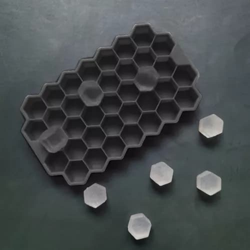 Isform - Iskubslåda med Lock / Isbricka - 37 Isbitar