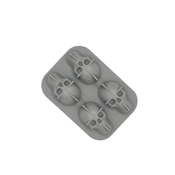 INF Iskubbricka med Dödskalle-design
