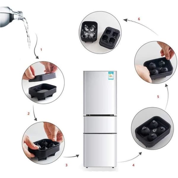 ICE BAG 3D skalle form realistisk skalle form design dessa iskub formar kan göra dina drinkar riktigt g201
