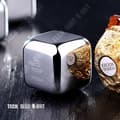 Miniatyrbild 3 av 4: TD® Ice Cube Stone Whisky Återanvändbar rostfritt stål Alkoholvin Högkvalitativ present för män Dryckskylarset med 4