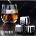 Miniatyrbild 2 av 4: TD® Ice Cube Stone Whisky Återanvändbar rostfritt stål Alkoholvin Högkvalitativ present för män Dryckskylarset med 4