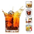 Miniatyrbild 2 av 4: TD® Lot 8 Cube Ice Cube Rostfritt stål Återanvändbar Ice Cube Kylning Frys Whisky Vodka Öl Vit Vin Cockta