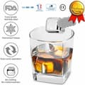 Miniatyrbild 1 av 4: TD® Lot 8 Cube Ice Cube Rostfritt stål Återanvändbar Ice Cube Kylning Frys Whisky Vodka Öl Vit Vin Cockta
