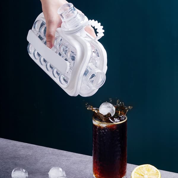 ICE Mold -pullo kannettava rantaleirintä-piknik Tritan 2in1 -liukupullo 17x
