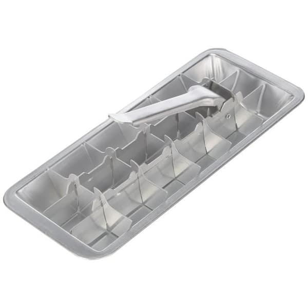 Isbricka i aluminium med utkastarspak
