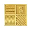 Miniatyrbillede 1 af 2: Isstempel til cocktails, miljøvenligt materiale, brugervenligt design,Gul