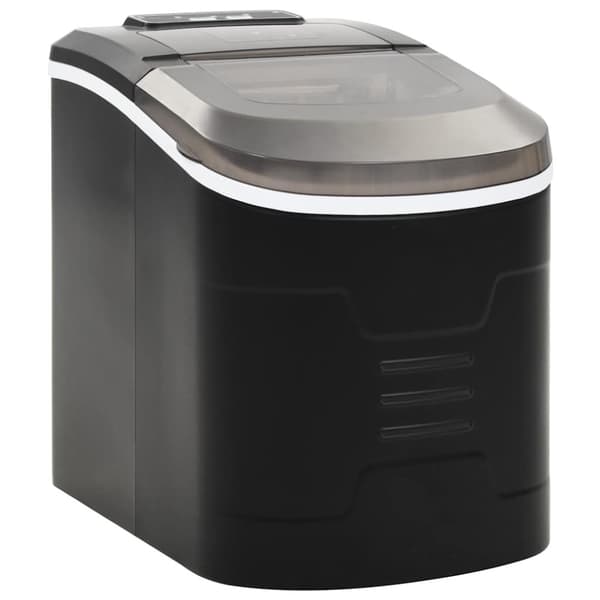 vidaXL isterningemaskine 2,4 l 15 kg/24 t. sort