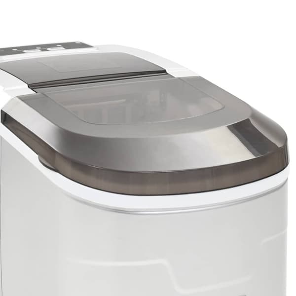 vidaXL Ismaskin 2,4 L 15 kg / 24 tim silver