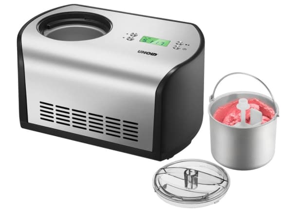 UNOLD 48865 - Iskremmaskin - 1.2 liter - 135 W - rustfritt stål / svart