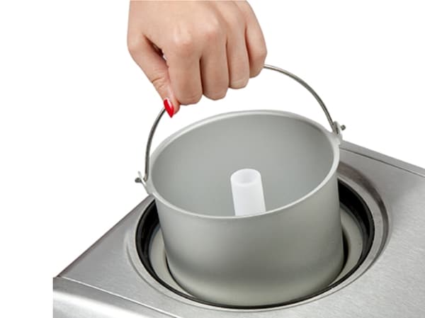 Domo DO9066I, Glassmaskin med kompressor, 1,5 l, 60 min, 1 hoar, -18 - -35 ° C, Rostfritt stål
