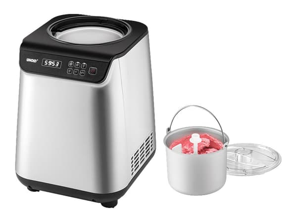UNOLD 48825 - Iskremmaskin - 1.2 liter - 135 W - sølv/svart