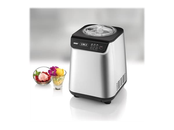 UNOLD 48825 - Iskremmaskin - 1.2 liter - 135 W - sølv/svart