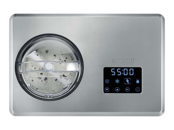 SEVERIN EZ 7405 - Iskremmaskin - 2 liter - 180 W - børstet rustfritt stål