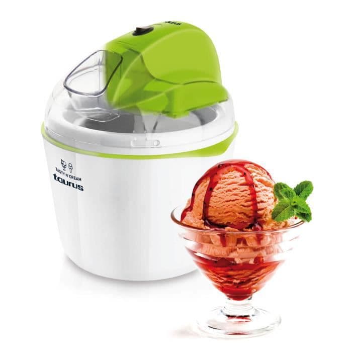 TAURUS Sorbetiere Velsmagende n'cream - 12 W - 1,5 l