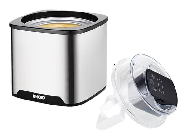 UNOLD 48855 Gelato - Glassmaskin - 1.5 liter - 12 W - rostfritt stål/svart