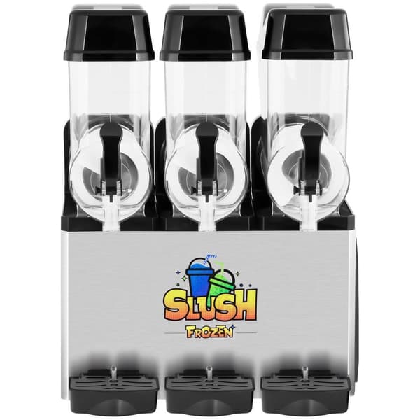 Royal Catering Slushmaskin - 3 x 12 liter - LED
