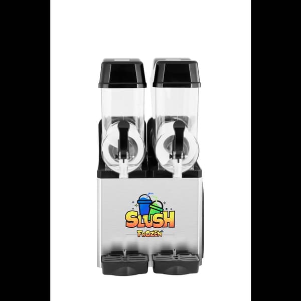 Royal Catering Slushmaskin - 2 x 12 liter - LED