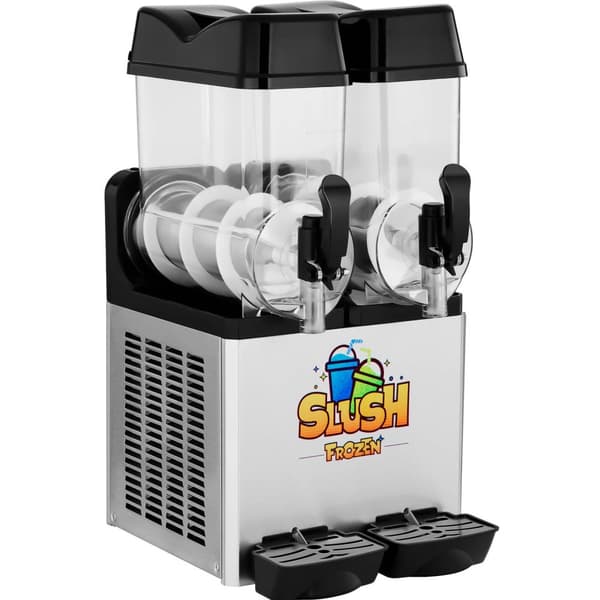 Royal Catering Slushmaskin - 2 x 12 liter - LED