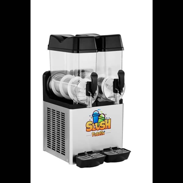 Royal Catering Slushmaskin - 2 x 12 liter - LED
