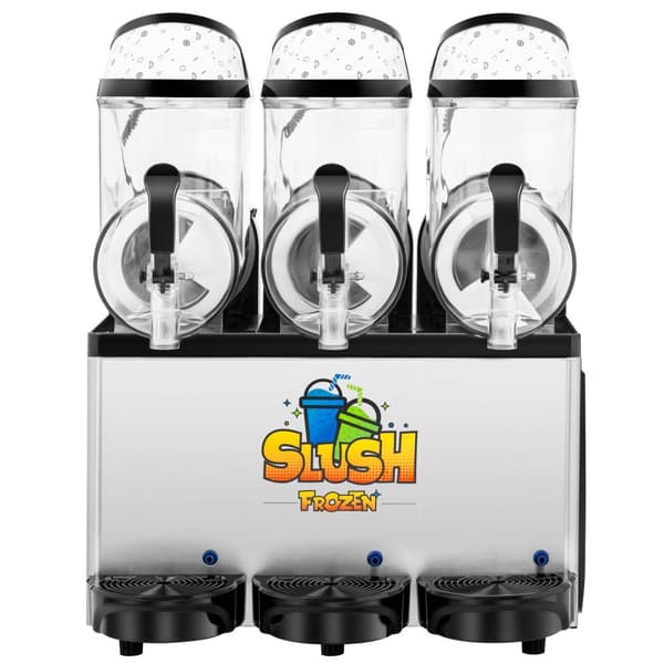 Royal Catering Slushmaskin - 3 x 10 liter - LED