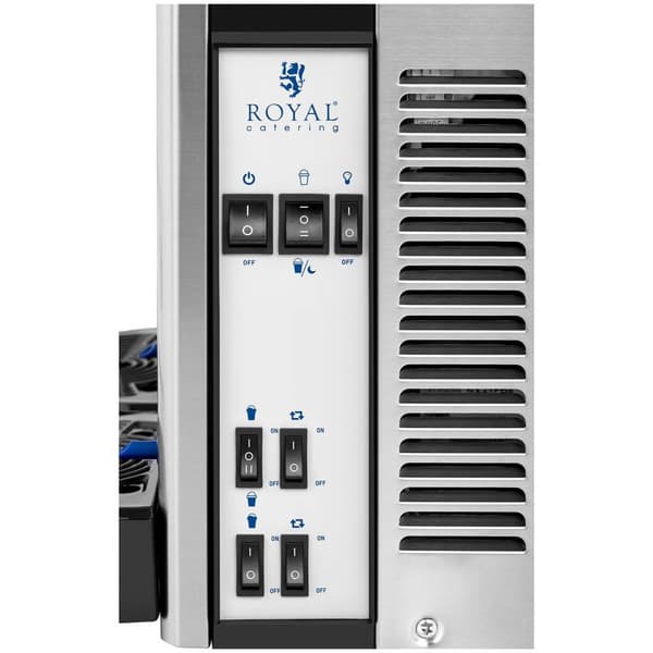 Royal Catering Slushmaskin - 2 x 10 liter - LED