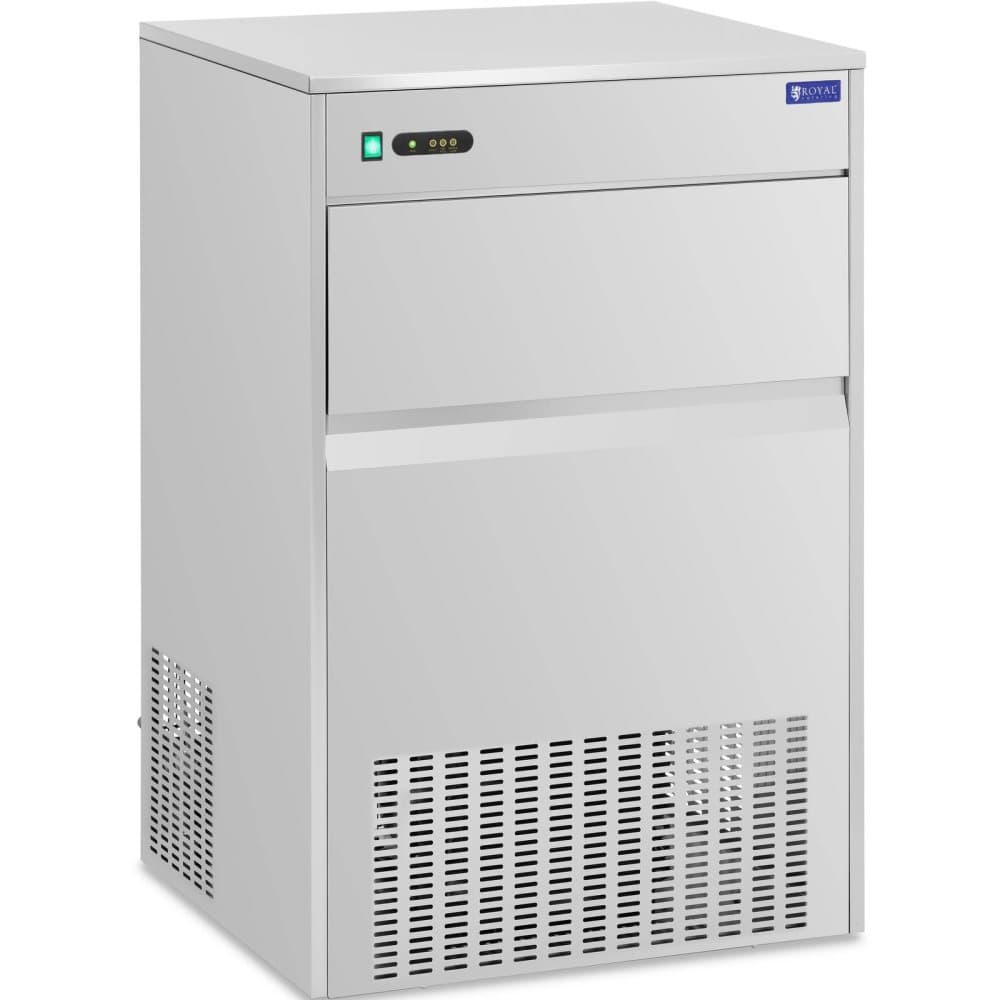 Royal Catering Isbitsmaskin - 80 kg/24 h - 55 kg kapacitet - 470 W - rostfritt stål - Royal Catering