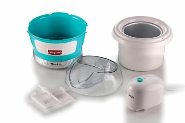 Ariete 0643/01, Gelkapsel-glassmaskin, 1,5 l, 1 hoar, Ljusblå, 30 min, 24 h