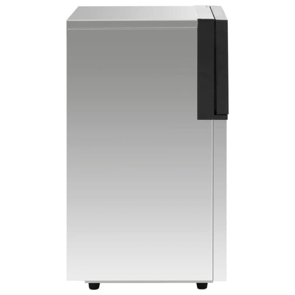 vidaXL Jääpalakone 45 kg / 24 h hopea