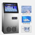 Miniatyrbild 3 av 8: 60kg/dygn 275W multifunktionell kommersiell ismaskin med digital LCD-panel, hög isproduktion och lagringskapacitet